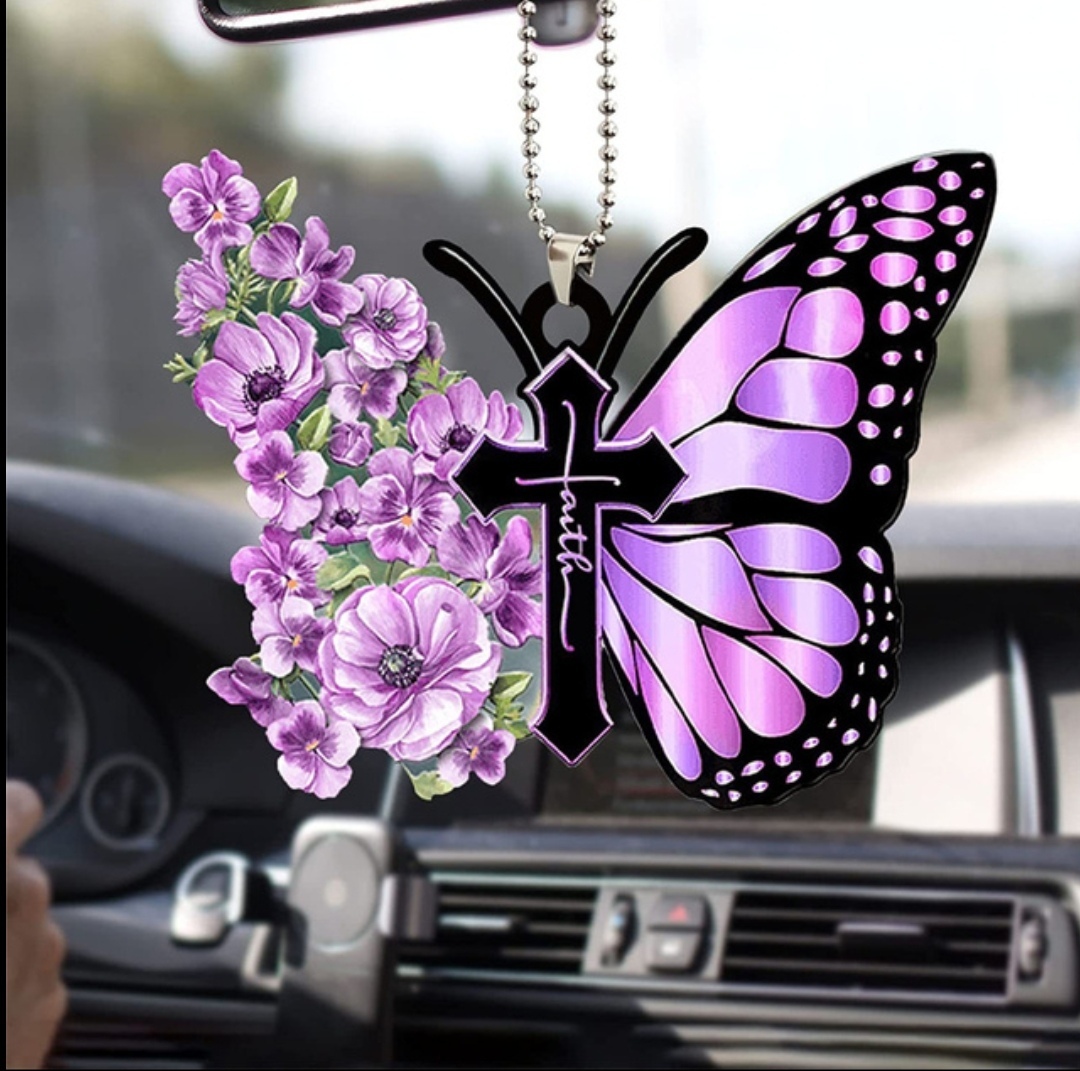 Аксессуары Aliexpress Keychain Accessories High Quality Materials Universal  Portable Creative Durable Car Accessories Car Interior Accessories Pendant  - «☆ Акриловые бабочки в салон автомобиля и не только ... Фото ДО и ПОСЛЕ  ...