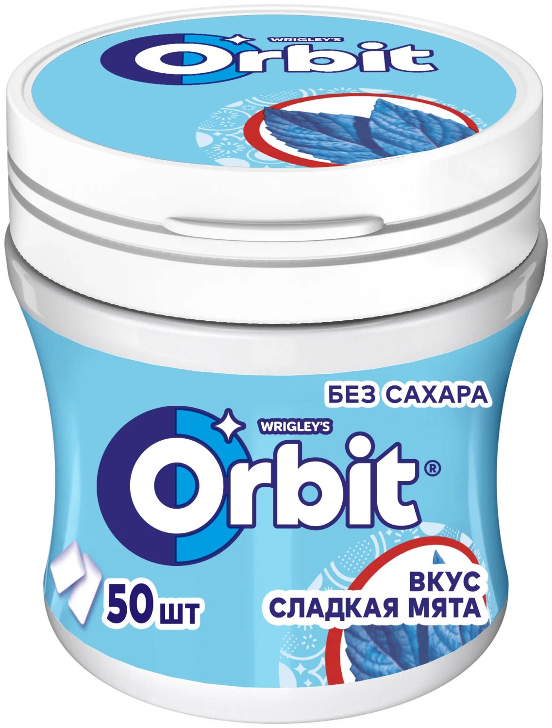 Жевательная резинка Orbit Сладкая мята. Без сахара 50 шт. - «И Orbit ...