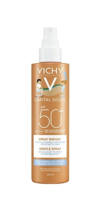 Солнцезащитный спрей для детей Vichy Capital Soleil SPF50+ фото