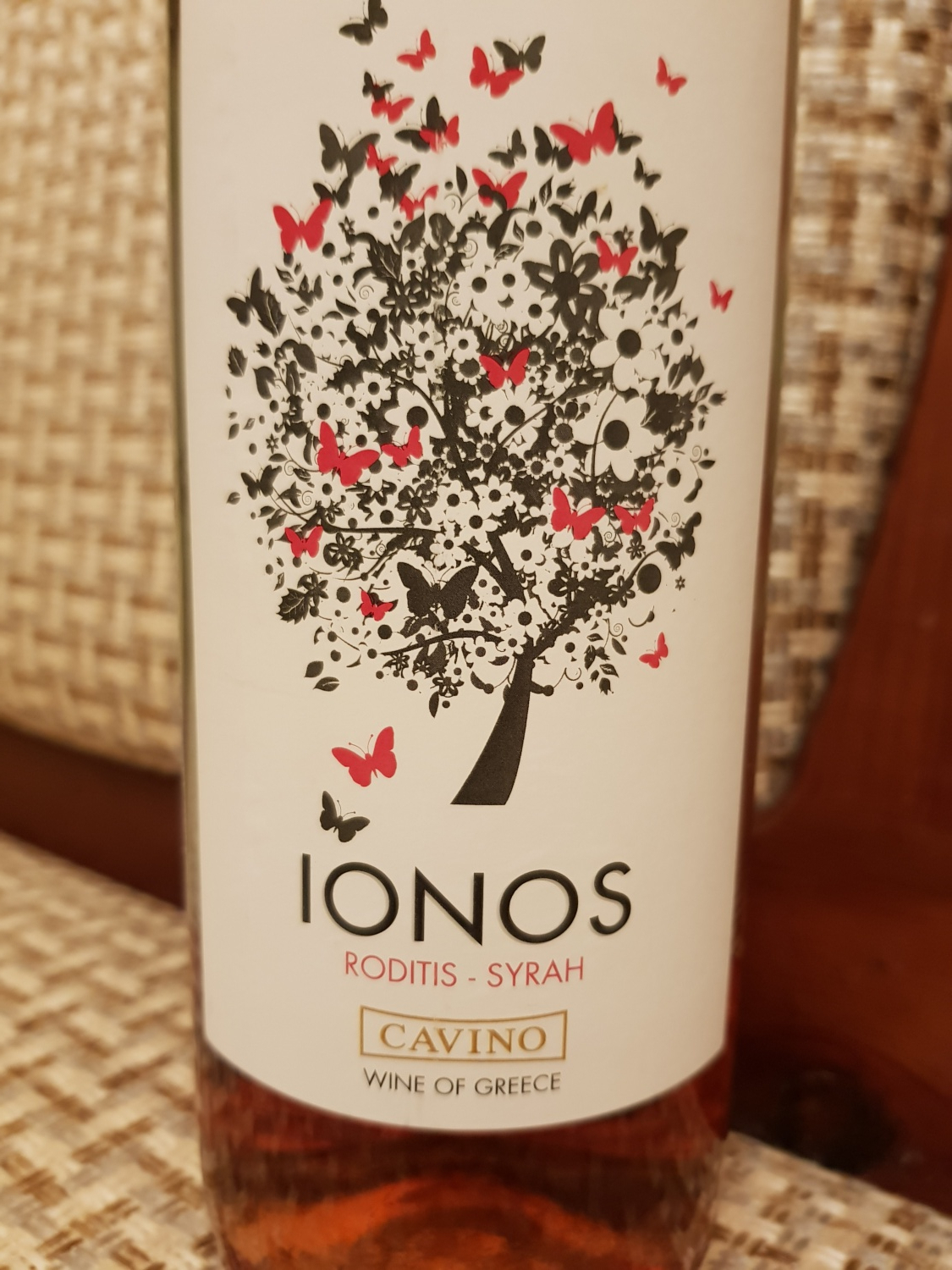 Вино сухое розовое Wine of Greece IONOS RODITIS-SYRAH CAVINO | отзывы