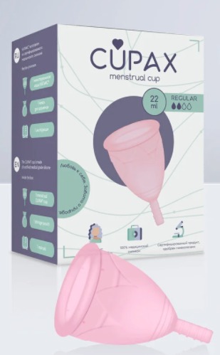 Менструальная чаша Cupax Regular фото