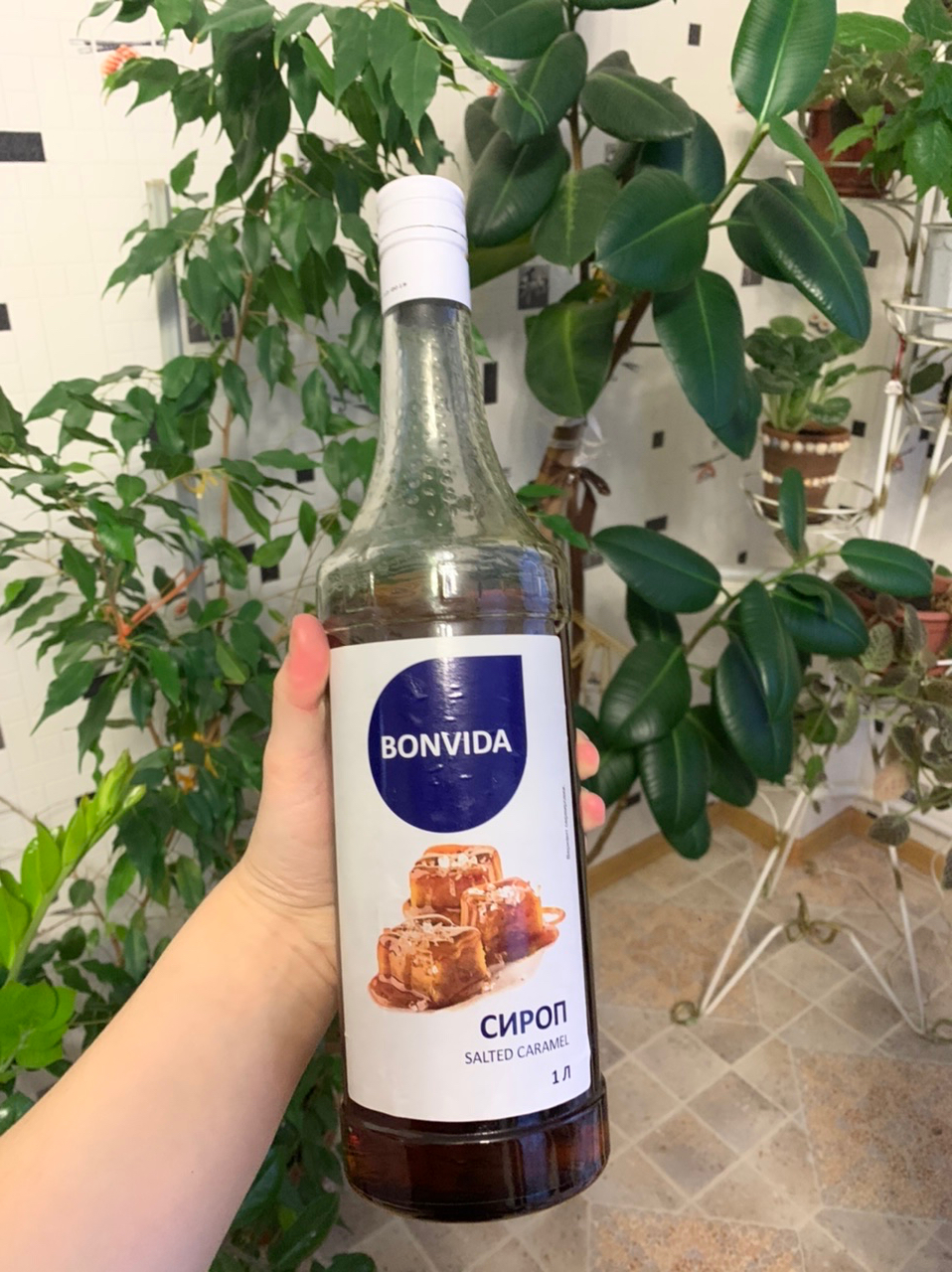 Сироп BONVIDA Солёная карамель - «Вкусненький универсальный сиропчик » |  отзывы