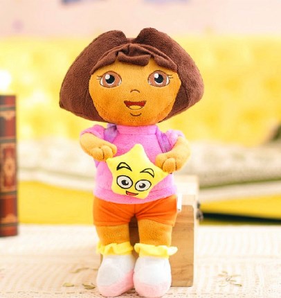 12" DORA THE EXPLORER Plush Soft Cuddly Stuffed Plush Girls Toy HOT 