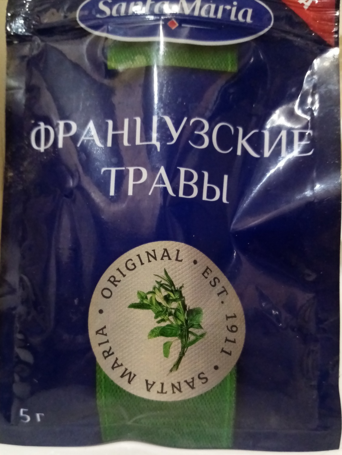 Приправа Santa Maria Французские травы | отзывы