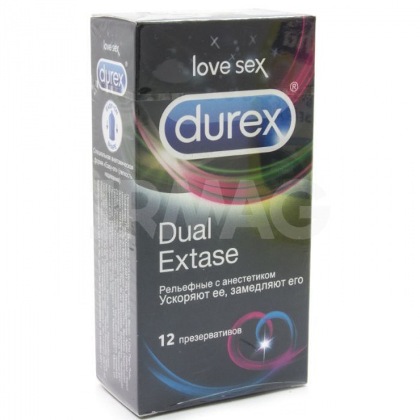 Презервативы Durex Dual extase фото