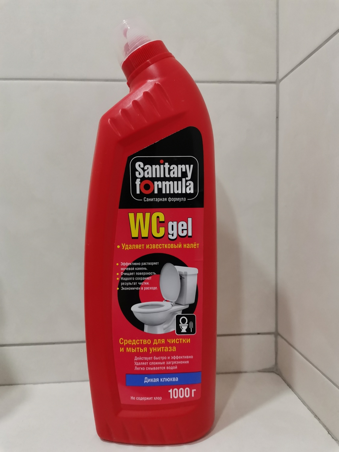 Гель для туалета Ступинский химический завод Sanitary formula WC gel