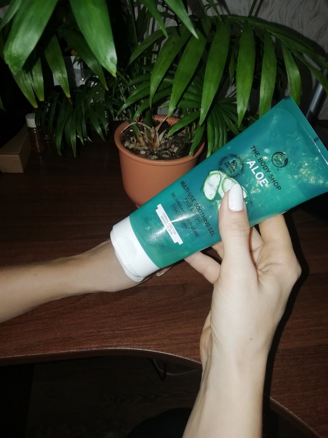 Крем для тела The body shop Смягчающий Алоэ - «Спасение моей кожи после ...