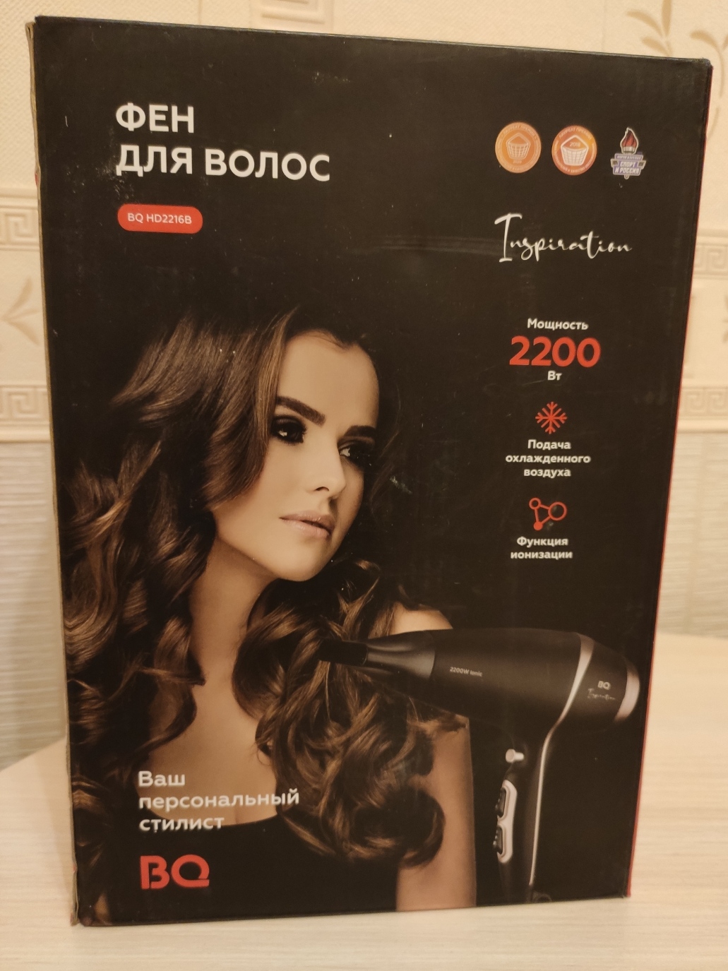 Фен BQ HD2216B Black-Pink | отзывы