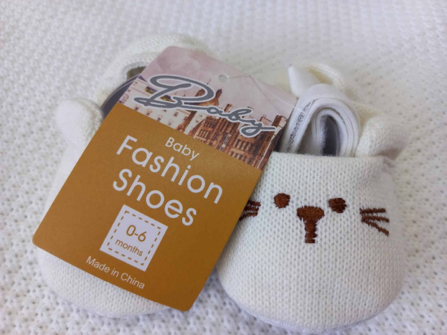 Текстильная обувь Baby Fashion Shoes обувь для малышей Мишки (цвет ...