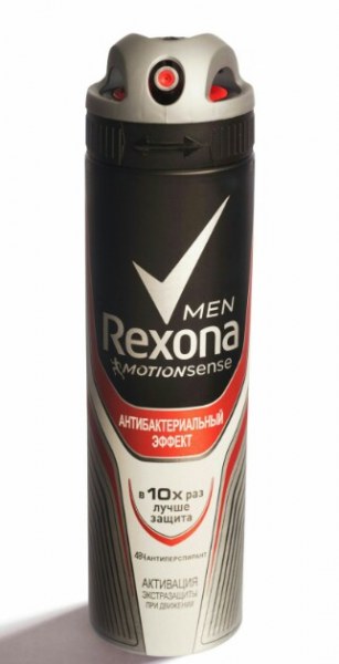 Дезодорант-антиперспирант спрей Rexona men Антибактериальный Эффект фото