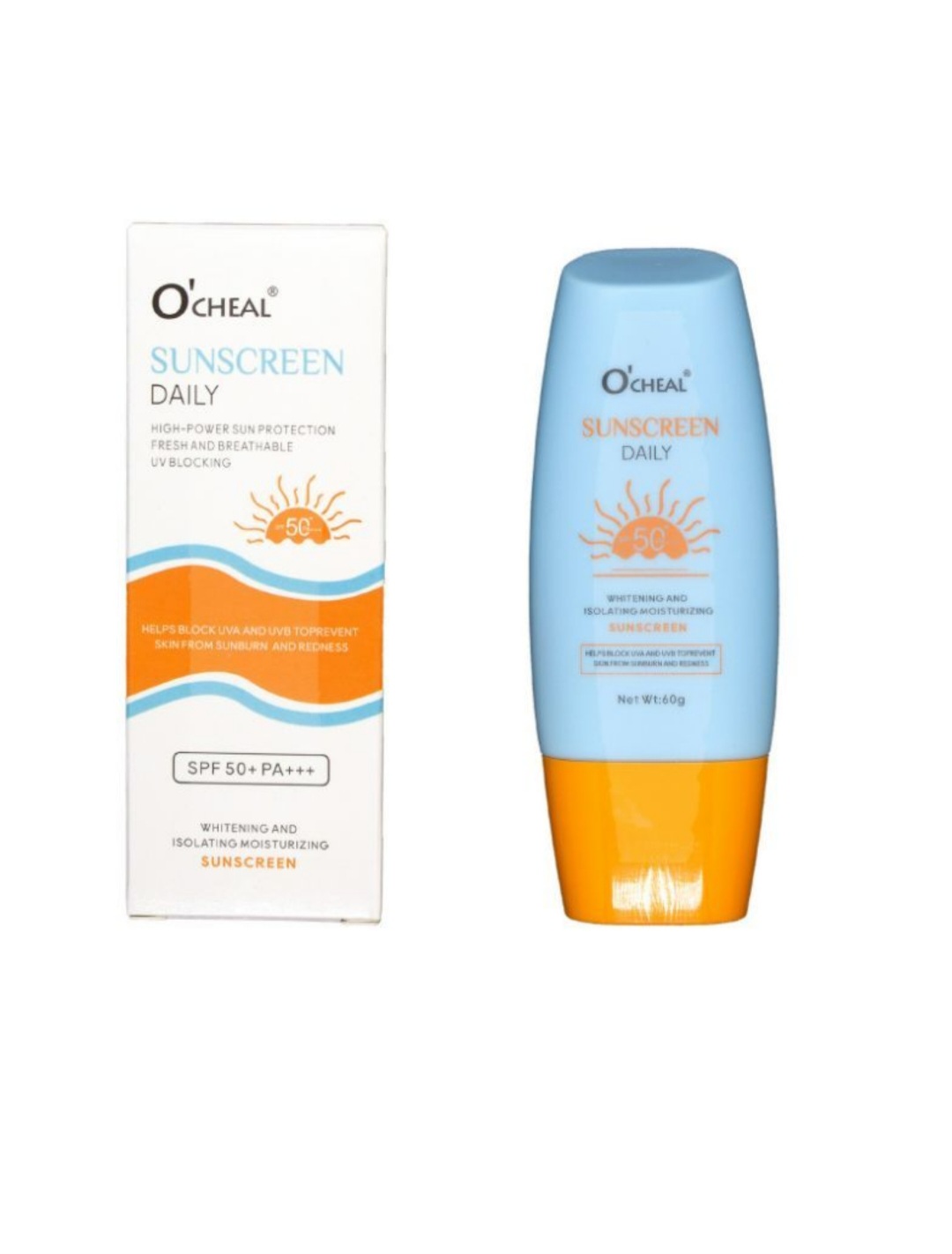Солнцезащитный крем для лица и тела O'cheal Sunscreen Daily SPF 50 ...