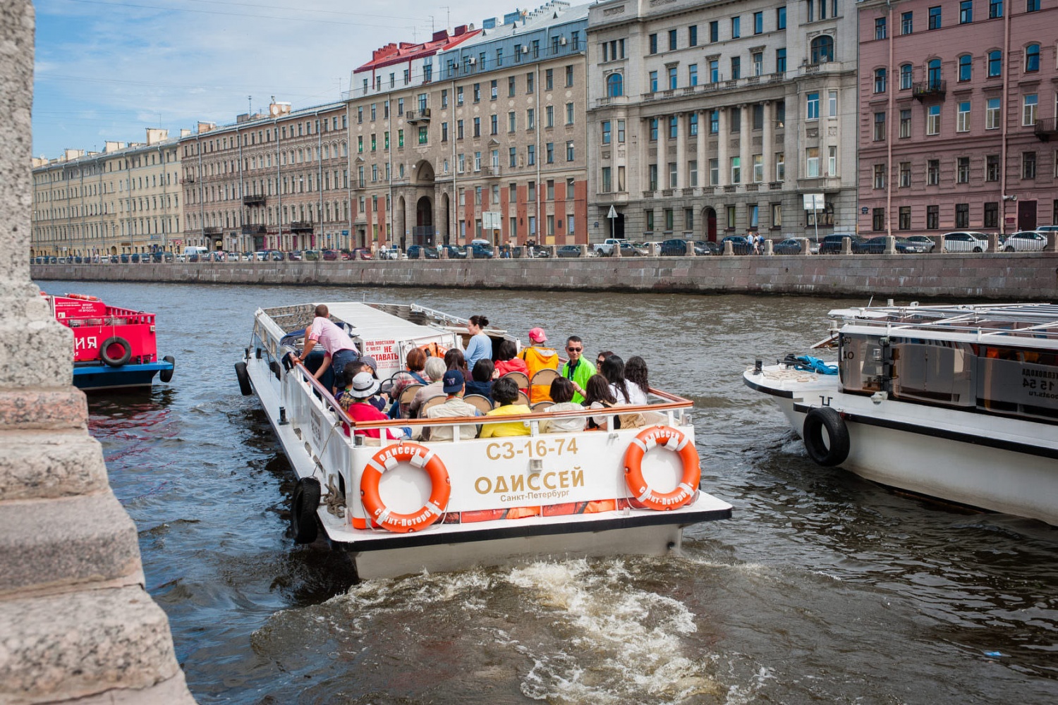 Экскурсия по рекам и каналам "Парадный Петербург", Санкт-Петербург фото