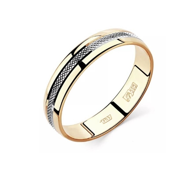 Обручальное кольцо Красносельский ювелирпром из золота без вставок.Артикул: 1401908197