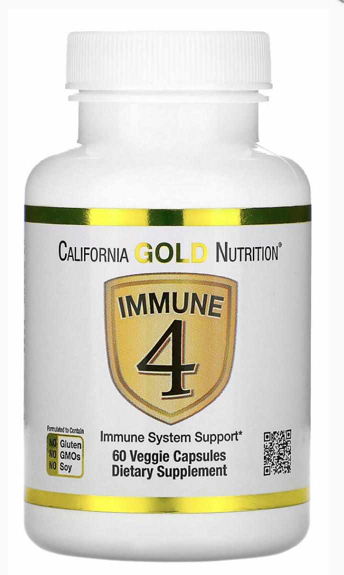 БАД California Gold Nutrition immune 4 средство для укрепления .
