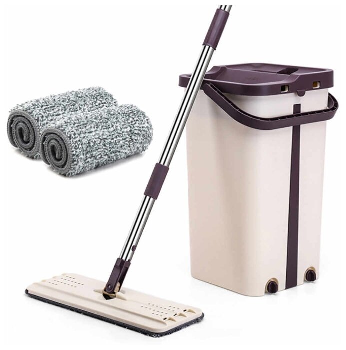 Швабра с отжимом Housework Cleaning expert Screach Cleaning Mop фото