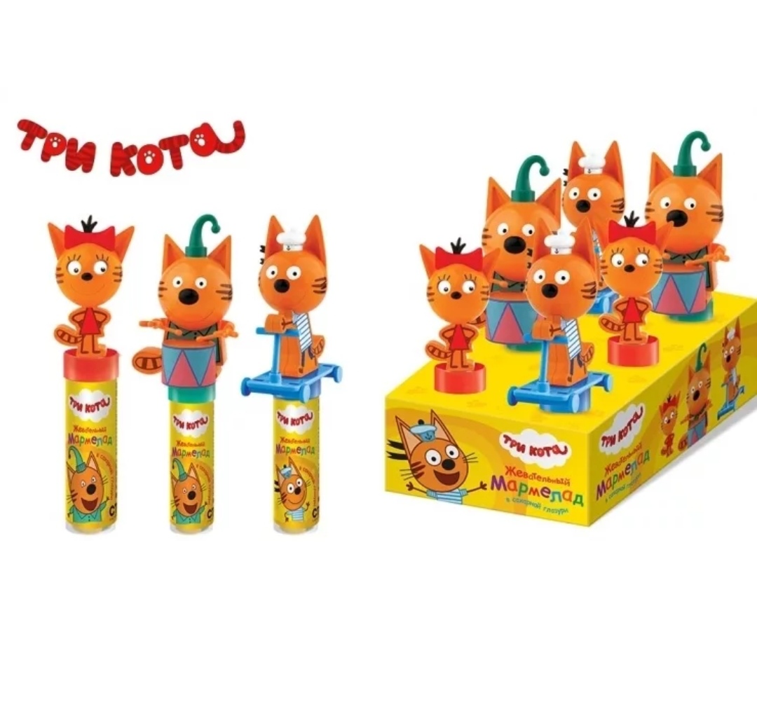 Набор для шитья игрушки из фетра для детей Три Кота