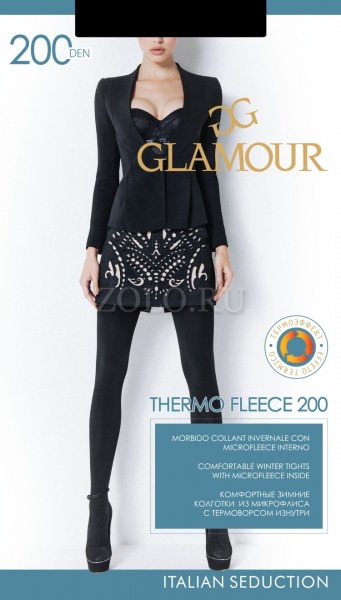 Колготки GLAMOUR Thermo Fleece 200 den | отзывы