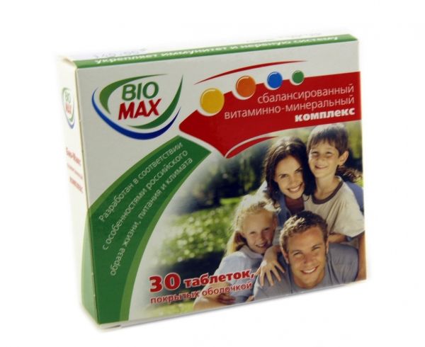 Витамины Валента Фармацевтика Bio Max фото