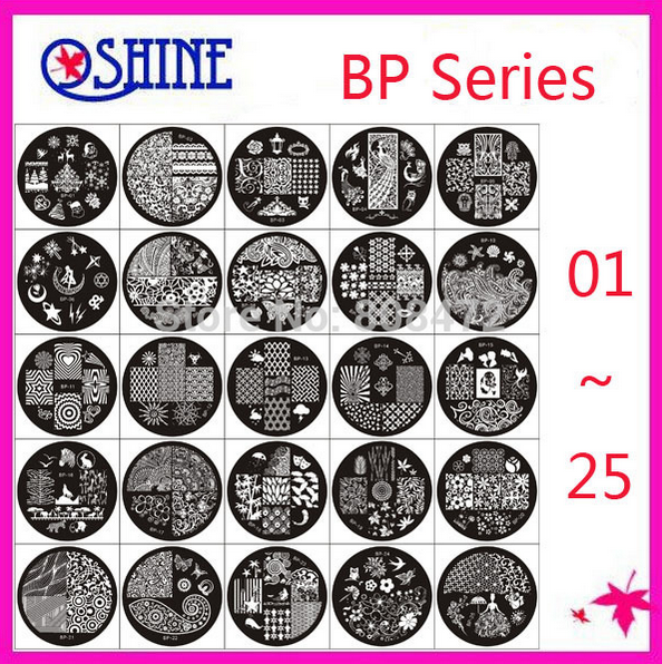 Диск для стемпинга Oshine Beauty BP Series Stamping Nail Art Plate фото