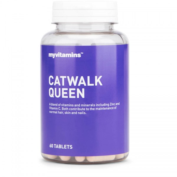 Витамины для волос кожи и ногтей myvitamins catwalk queen