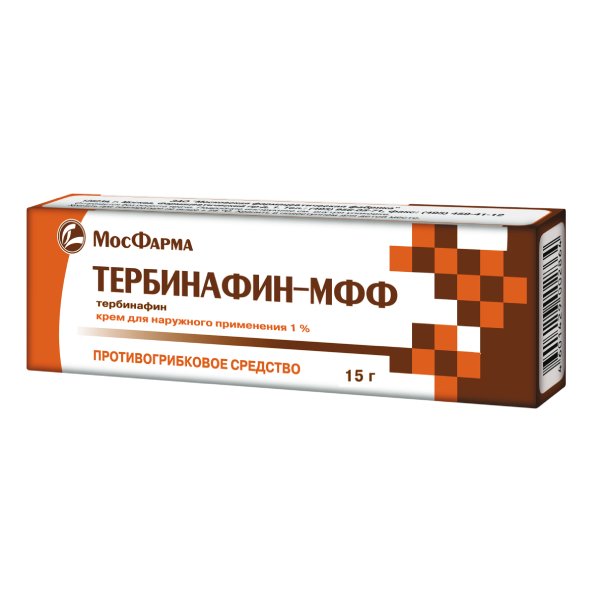 Противогрибковое средство МосФарма Тербинафин-МФФ крем для наружного применения  фото