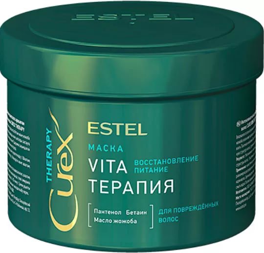Маска для волос Estel Curex Vita терапия Восстановление и питание фото