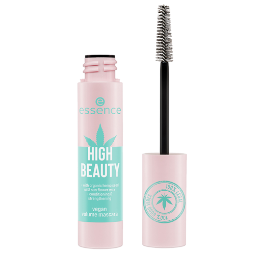 Тушь для ресниц Essence High Beauty - «Конопляная органическая тушь от ...