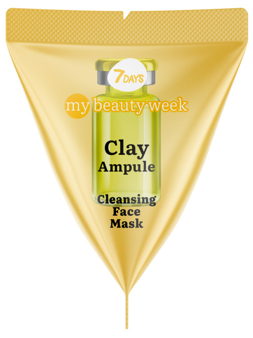 Маска для лица 7 DAYS My Beauty Week Clay Ampule фото