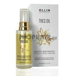 Масло Ollin Tres Oil - для защиты, питания и увлажнения волос 50 мл фото