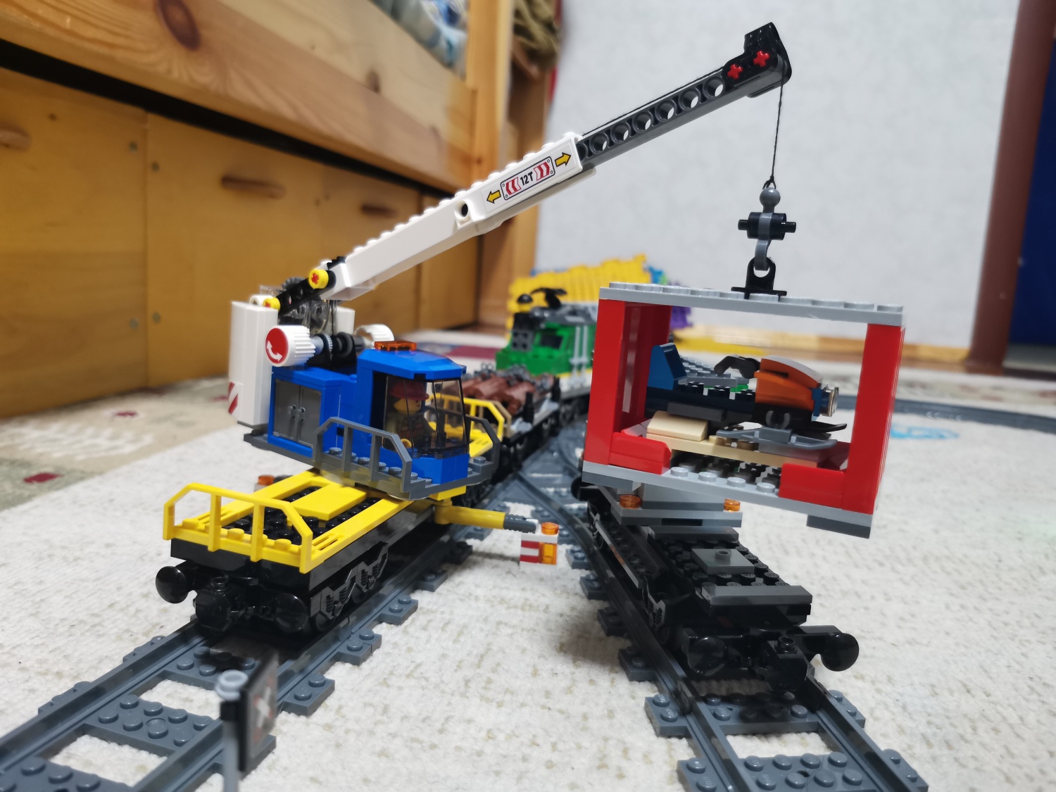 Конструкторы Lego City trains 60198 - «3 килограмма детской радости!» |  отзывы