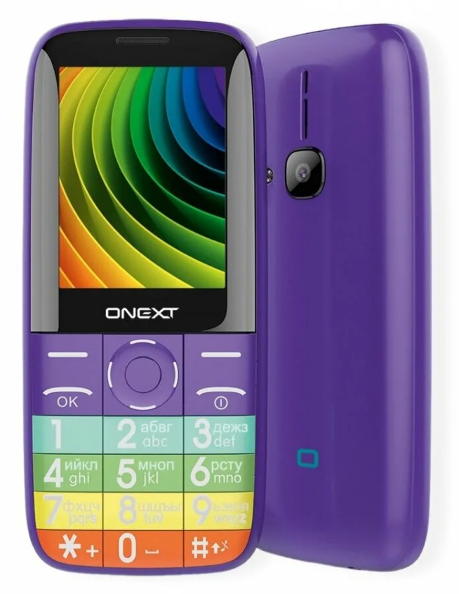 Мобильный телефон ONEXT  lollipop, фиолетовый  фото