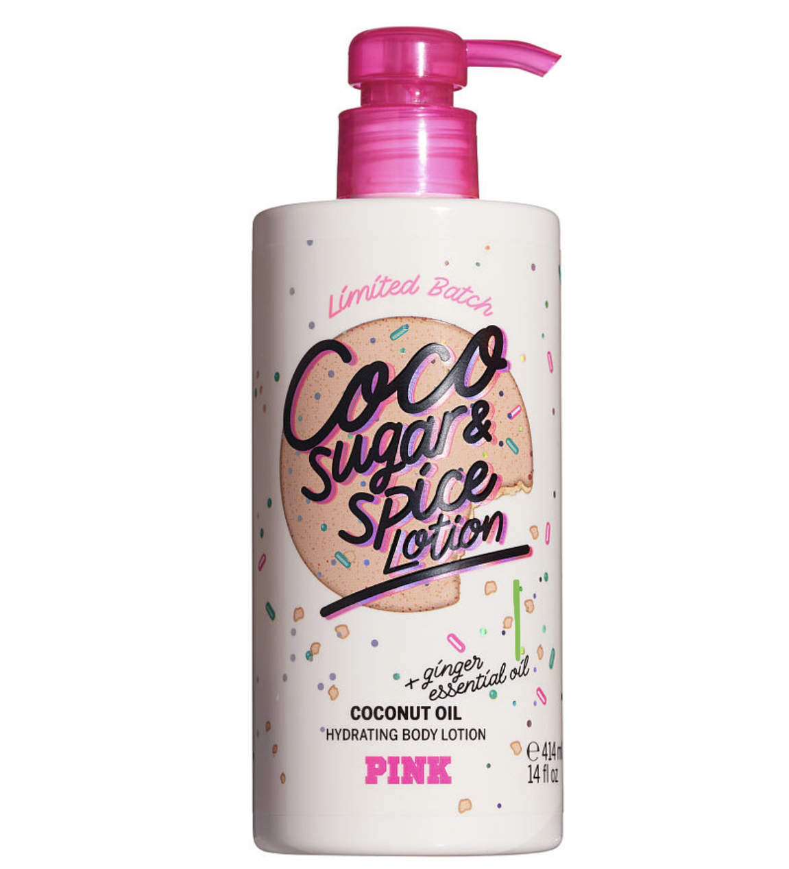 Лосьон для тела Victoria's Secret PINK Limited Edition Coco Sugar & Spice Hydrating Body Lotion фото