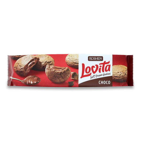 Печенье choco break 180 г фото Печенье ROSHEN Lovita Soft Cream Cookies CHOCO - "Печенье для настроения." отзыв