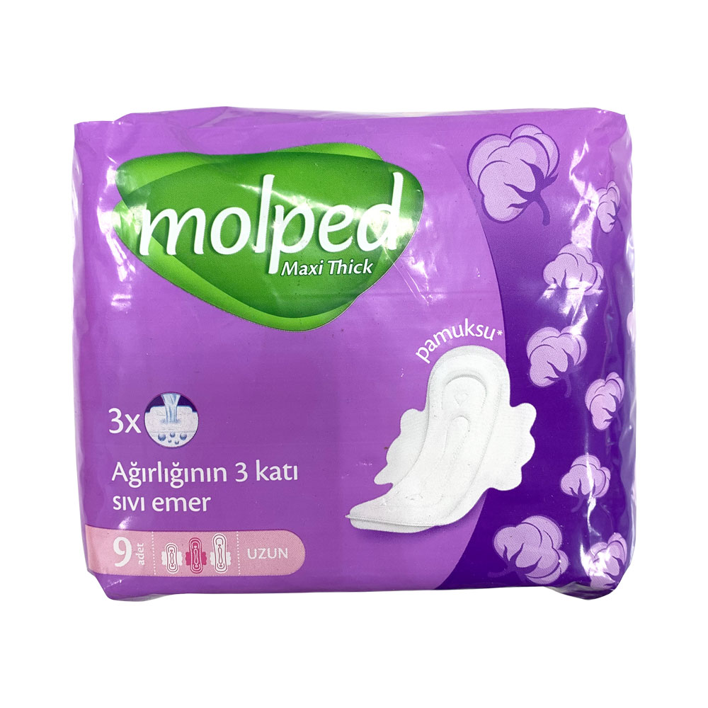 Прокладки Molped Maxi Thick 9 Pads Long | отзывы