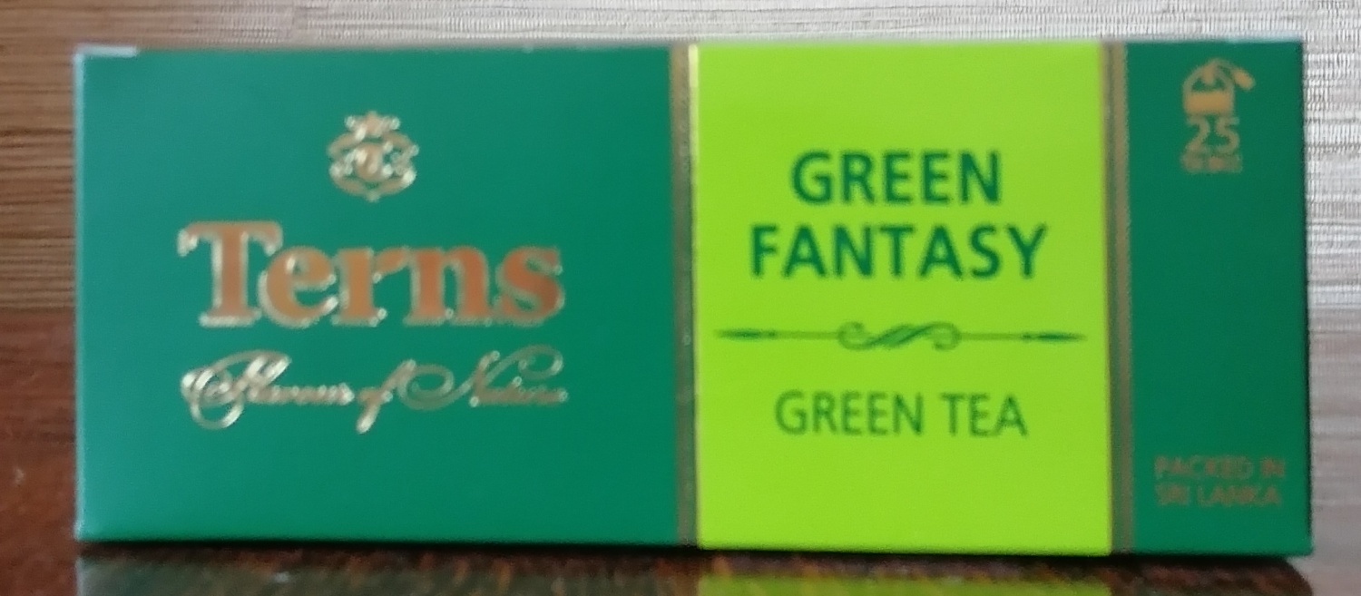 Чай зелёный в пакетиках Terns Green fantasy | отзывы
