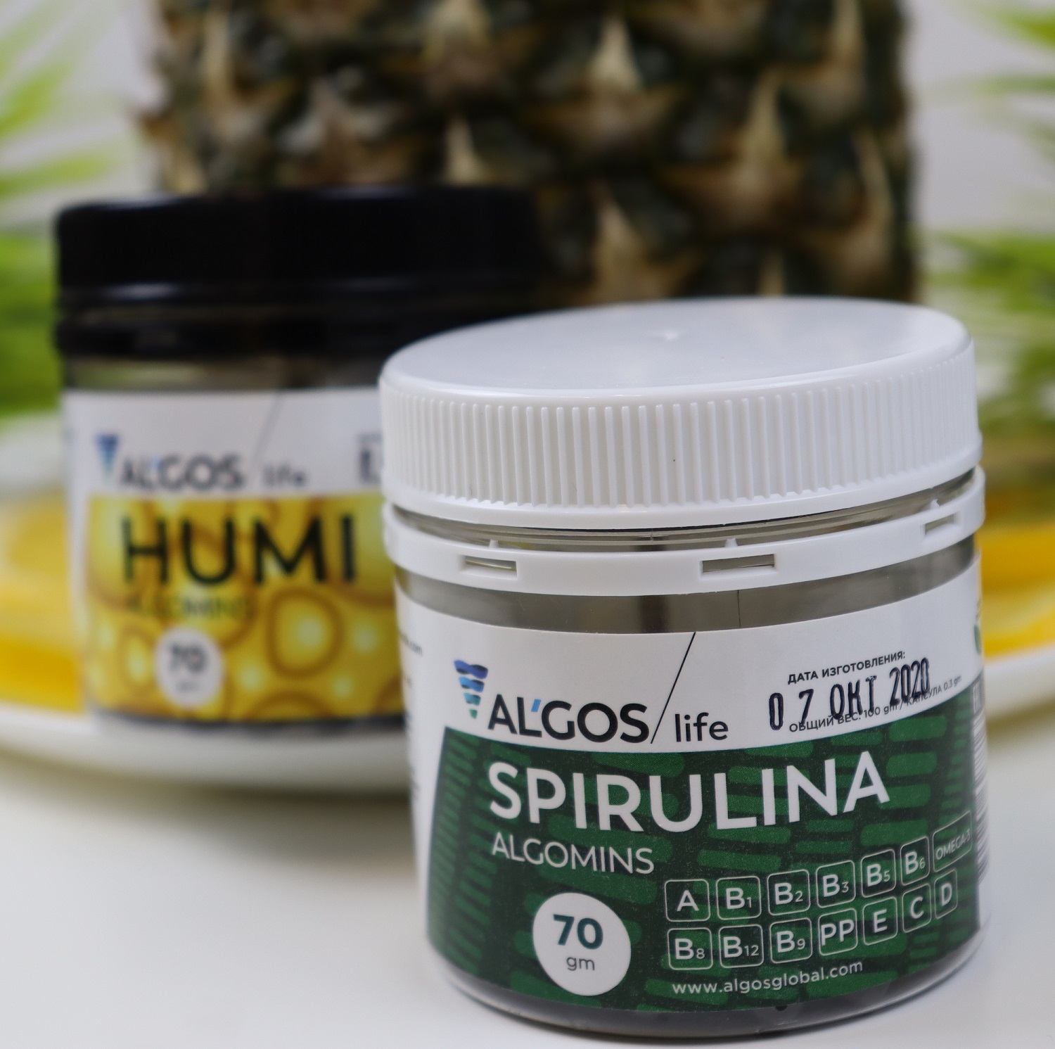 Средства для лечения аллергии Algos Живая спирулина Spirulina | отзывы