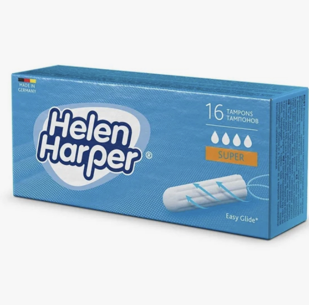 Тампоны Helen Harper Super без аппликатора | отзывы