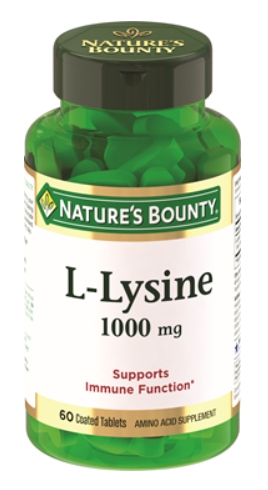 БАД Nature's Bounty Л-лизин (L-Lysine) 1000 мг фото