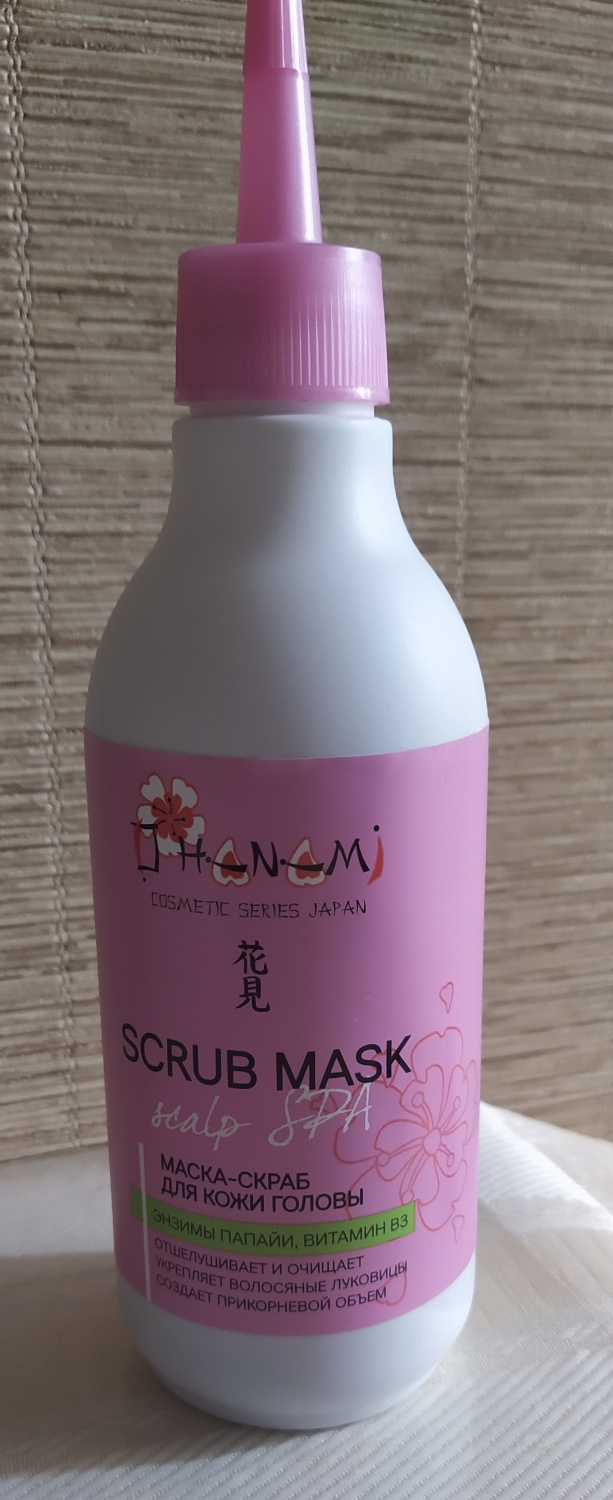 Маска-скраб для кожи головы Парли "O HANAMI" - «Фикс Прайс выручает ...