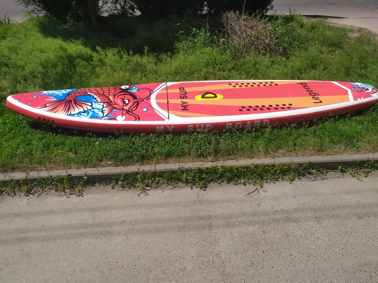Sup board (надувная доска для серфинга с веслом) My Sup Boards My SUP 12.6  Legend | отзывы