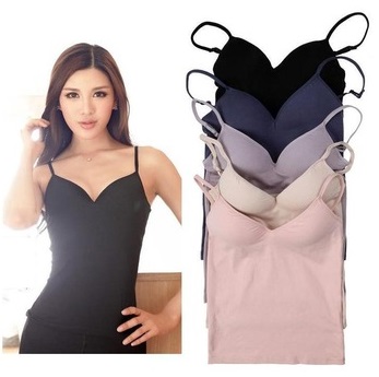 3Pcs Mini Camisole Bras No Wire Padded Bras, Size M 80-130Kg, Suitable for  Ladies and Girls on OnBuy