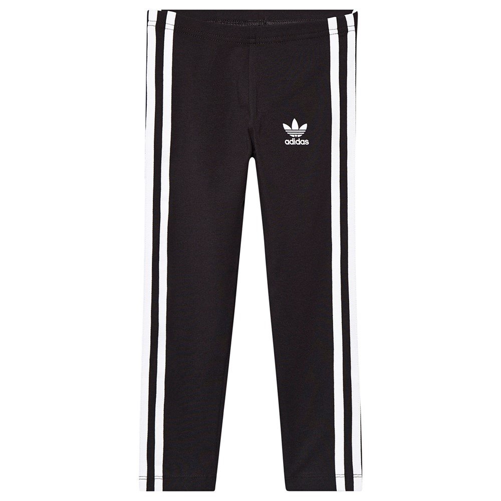 adidas black and white striped leggings