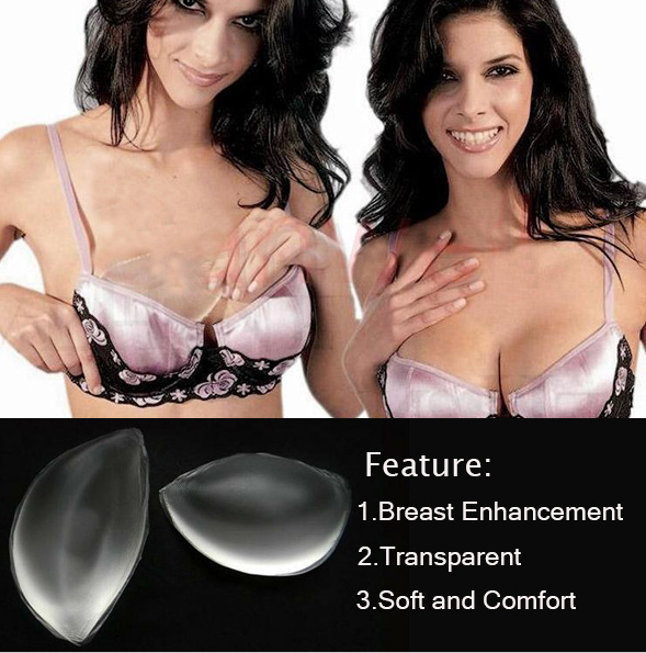 Silicone Breast Enhancers Chicken Fillets Bra Insert Pad, Styles Invisible  Bra Free Shipping HB933