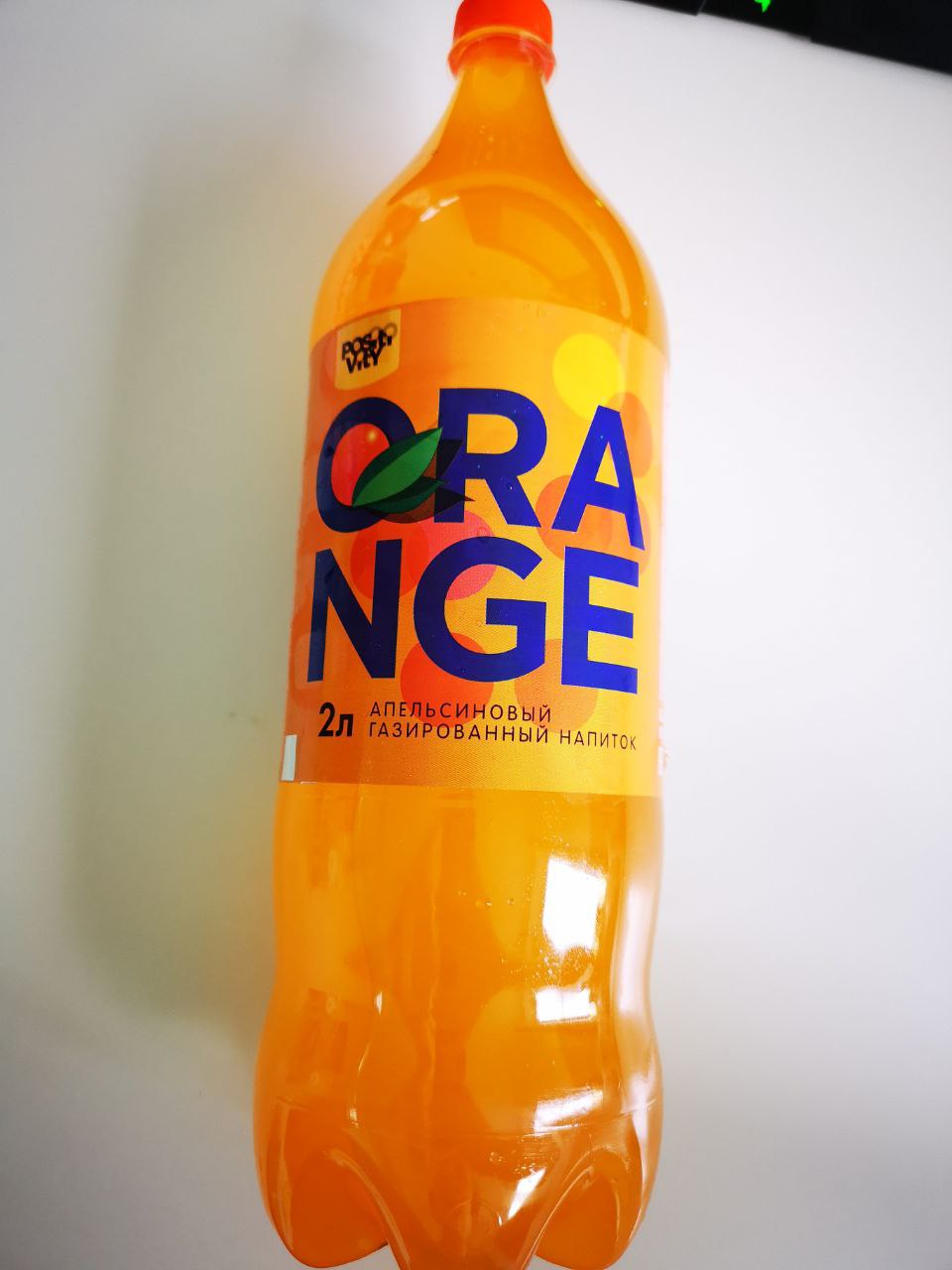 Напиток газированный безалкогольный Здоровые продукты Positivity Orange фото