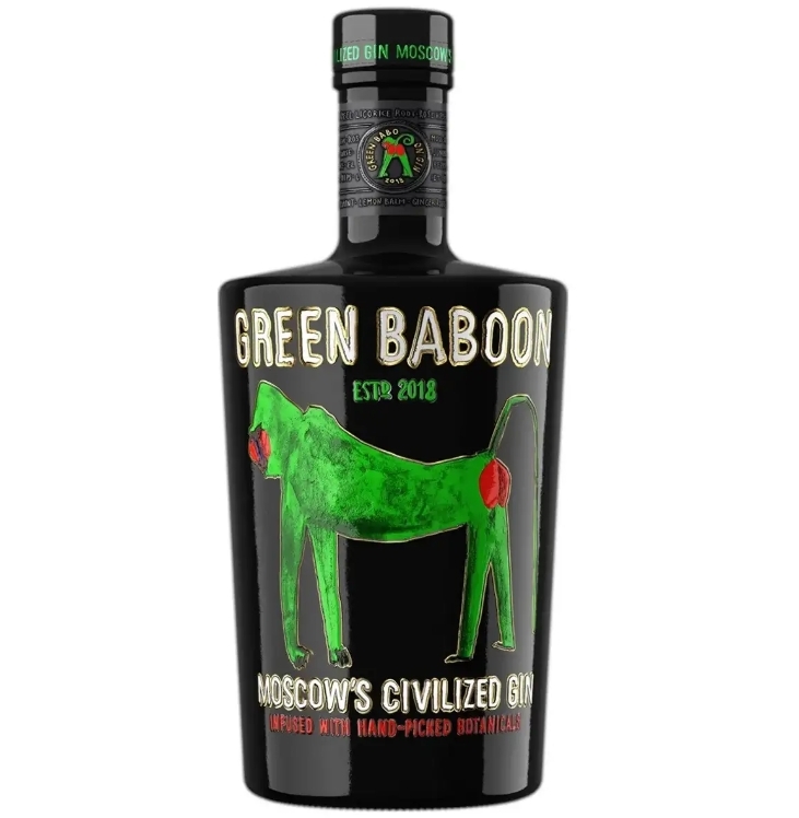 Джин «Белуга» Green Baboon фото