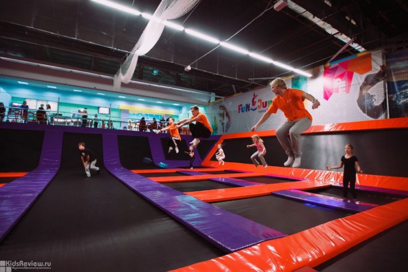 Fun Jump Санкт-Петербург адреса, режим работы - gidsy.ru