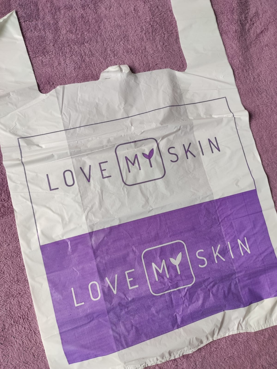 Пакет Love My Skin Майка - «Удобный пакет майка, который отлично подойдет  как для магазинов, так и для хозяйственных нужд.» | отзывы