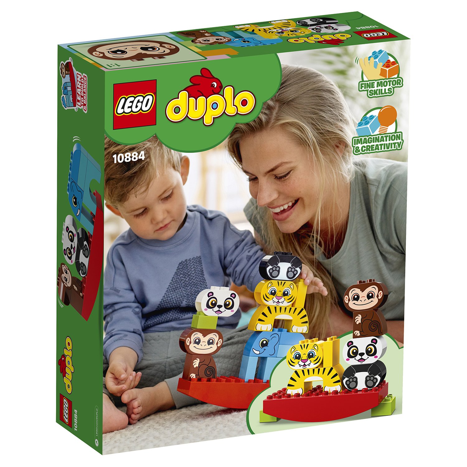 Конструктор Lego Duplo My First Balancing Animals Мои первые цирковые  животные 10884 - «Lego Duplo - известное качество, увлекательные игры для  маленьких детей. Но это не только постройка, но и выдумывание трюков,