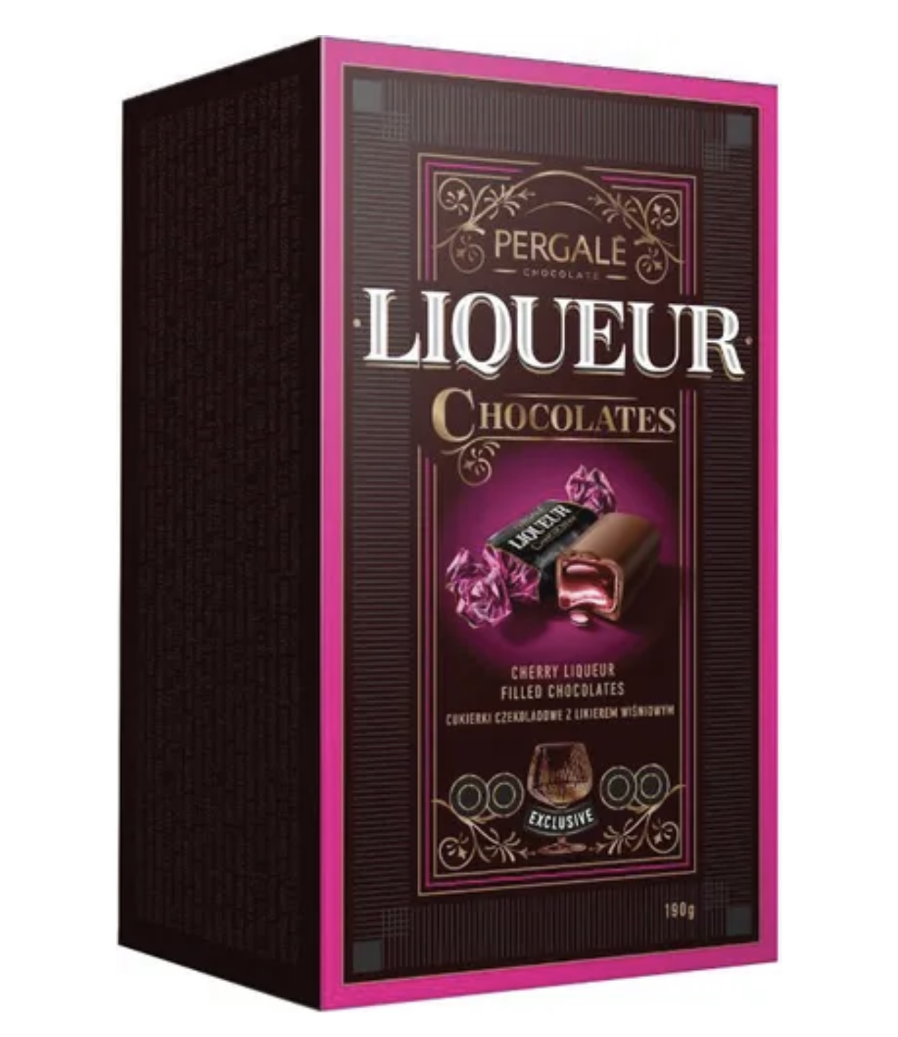 Конфеты PERGALE Liqueur Chocolates Cherry 190 гр - «Невероятно вкусное  сочетание вишневого ликера с шоколадом и сахарной прослойкой 🤤 Конфеты  понравятся даже тем, кто не любит алкоголь » | отзывы