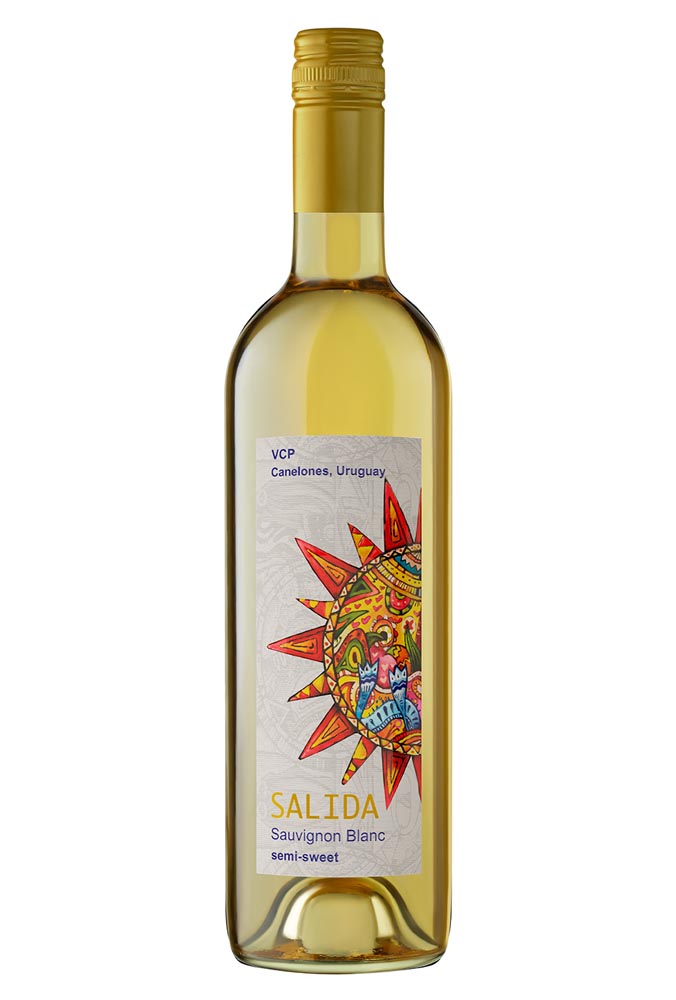 Вино белое полусладкое SALIDA Souvignon Blanc/Салида Совиньон Блан ...